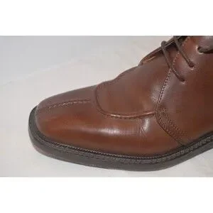 mario | Shoes | Mario Calugi Brown Leather Ankle Boots Laces  display picture 2
